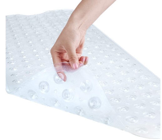 YINENN Bath Tub Shower Safety Mat 40 x 16 Inch Non-Slip and Extra Large