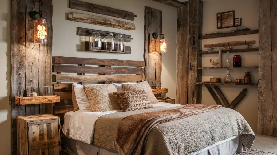 Incorporate Rustic Reclaimed Wood Accents