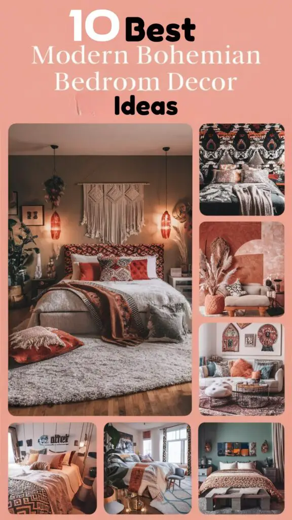Modern Bohemian Bedroom Decor Ideas 
