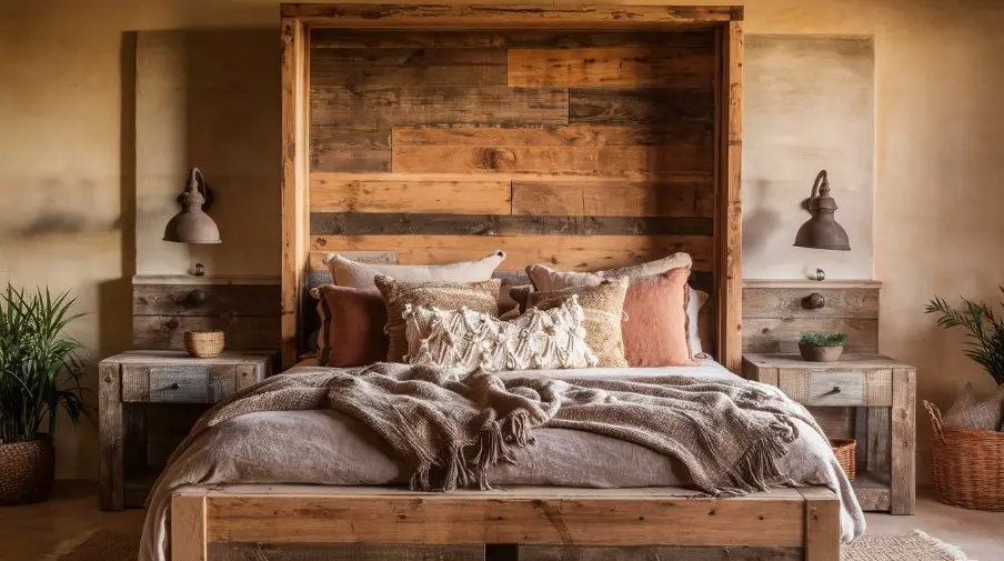 Opt for a Rustic Bed Frame