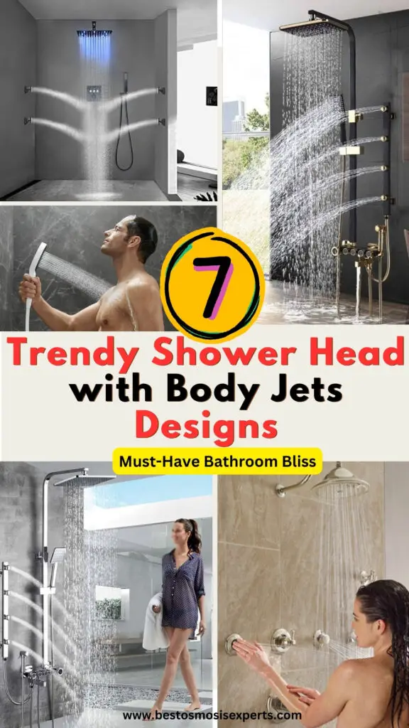 Shower Head with Body Jets Design Ideas